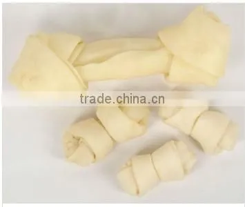 Rawhide Expanded Knot Bone Dog Chewing Snack photo-4