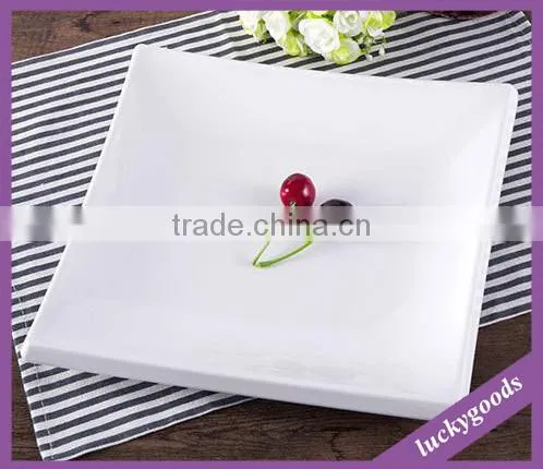 Good Quality White Melamine Resin Plate photo-3