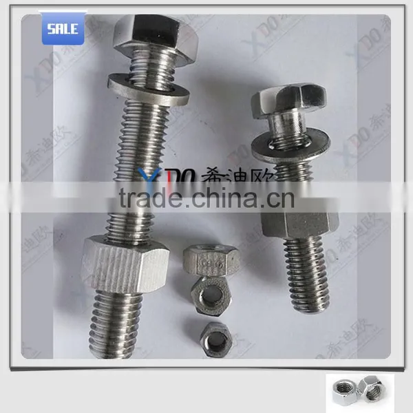 Alloy 601. Alloy600. Alloy625 . Stainless Steel Fasteners Hex Bolt and Nut Washer photo-4