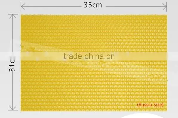 2016 Bee Keeping Use Beeswax Foundation Sheet/hot Sale Bee Foundatoin Sheet