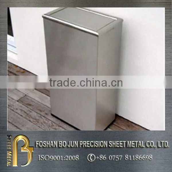 Stainless Steel Bin Kitchen Recycle Rubbish Trash Dust Stainless Steel Rubbish Bin