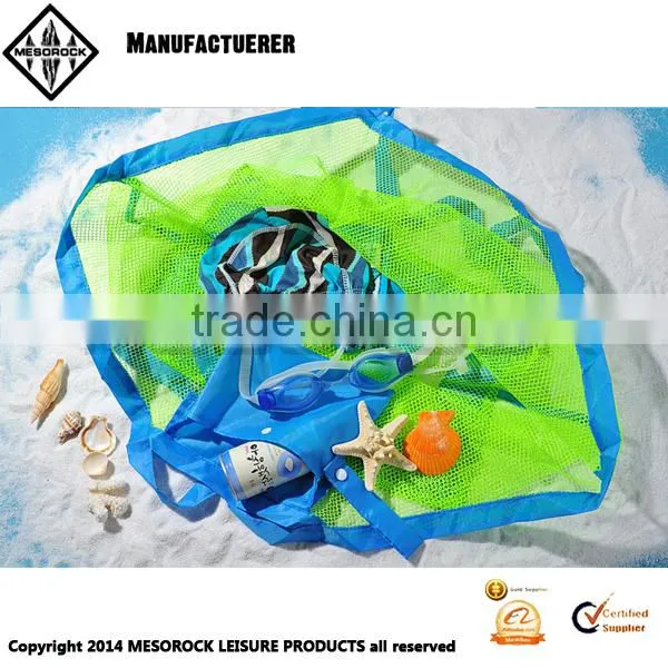 Large Sand Beach Children Beach Toys,clothes,towel Bag Mesh Storage Bag