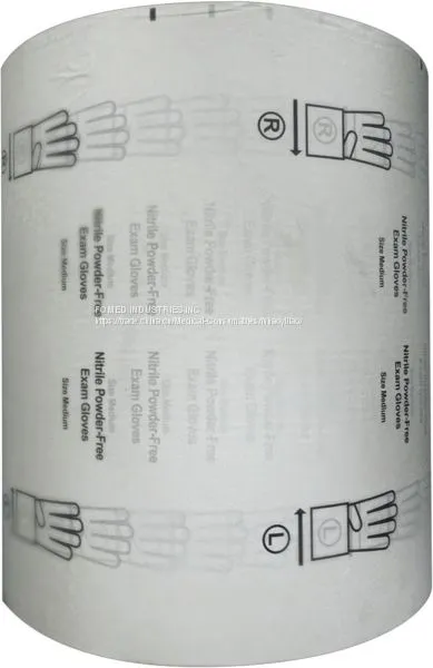Surgical Glove Wallet Paper for Packaging Surgical Gloves,Medical Grade Paper and no Fluorescence, Available for Sterili