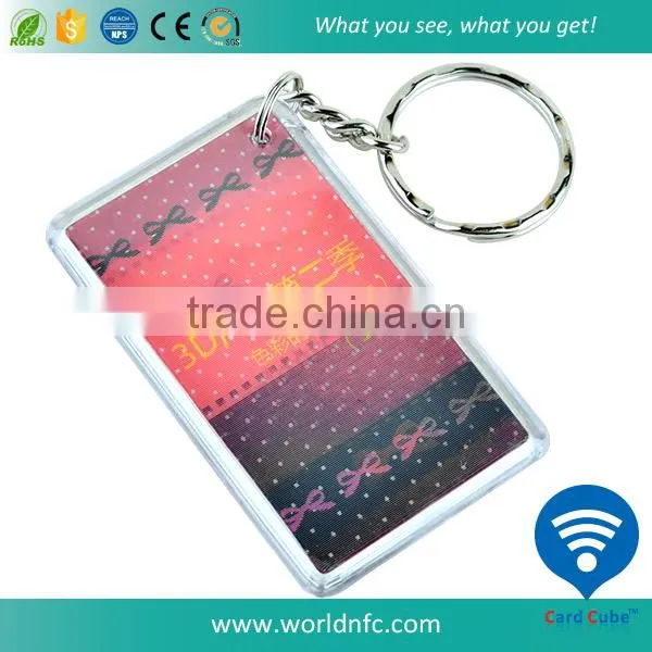 3D China Manufacture S50 Compatible 1k RFID Keyfob/ Keychain/ Key Tag for Chirdren photo-3