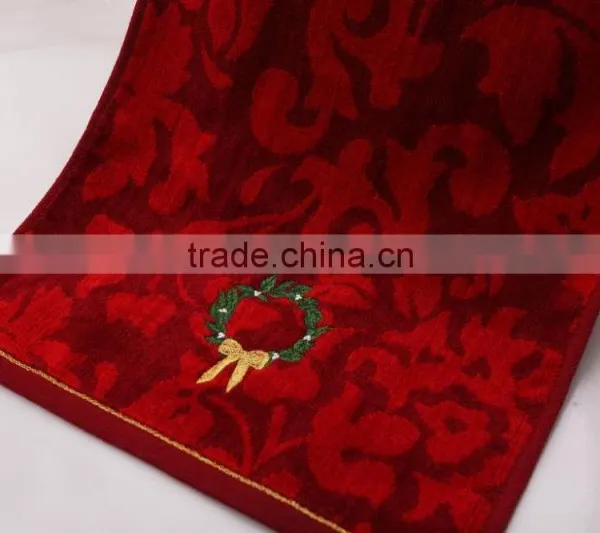 2015 Cotton Embroidery Christmas Pattern Baby Face Towels photo-5