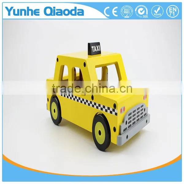 Wooden Wheels Natural Beech Wood Taxi Cab by Imagination Generation photo-4