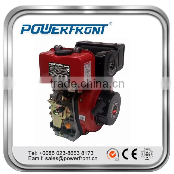 Chinese Portable Engine 418cc Air Cooled Single-cylinder PF186FB Diesel Engine photo-3