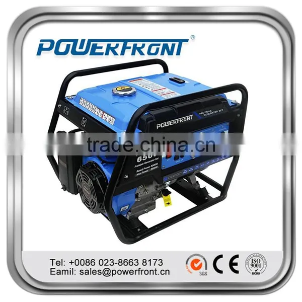 50hz 60hz 420cc Air Cooled 6.5kw 15hp Portable Gasoline Generator for Sale photo-3