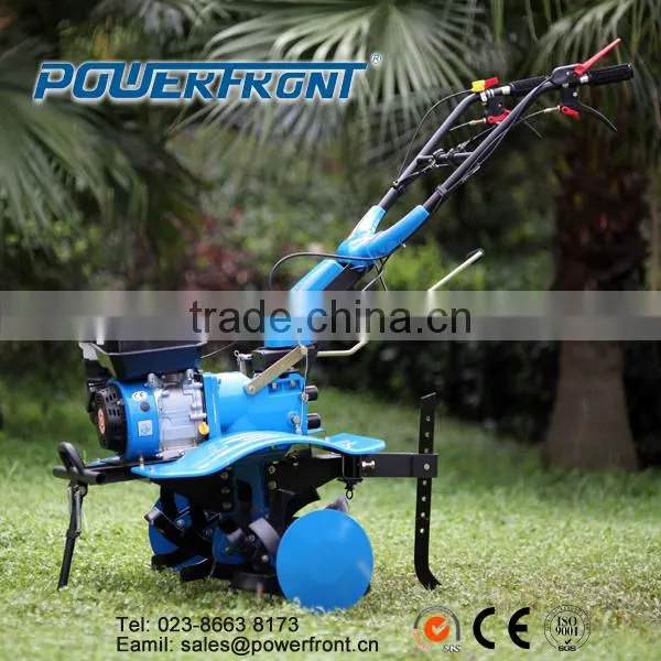 PF105FQ-B Chinese Good Quality Walk Behind Gasoline Mini Power Tiller Cultivator