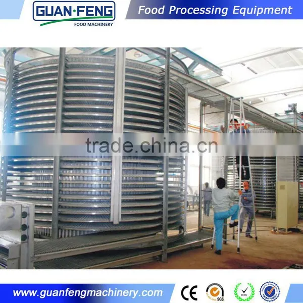 2017 Stainless Steel Spiral Freezer Chicken Freezing Machine photo-3