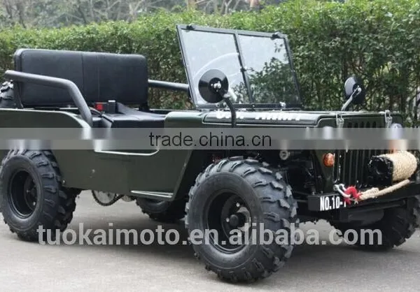 4x4 Adult Drive 150cc Petrol Willys Car (TKG110-Z) photo-4