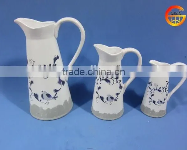 Hot Selling Ceramic Shiny Chinese Flower Vase With Pattern photo-2