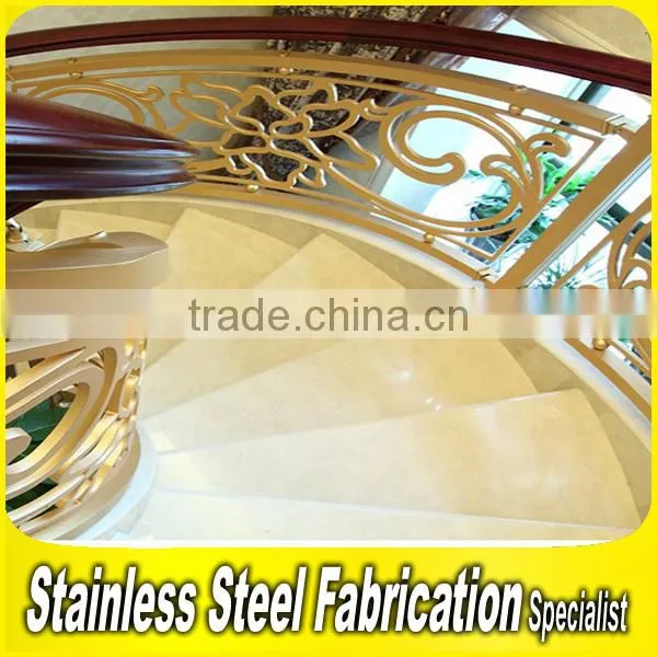 House Deck Decoration Stainless Steel Aluminum Balcony Handrail photo-2
