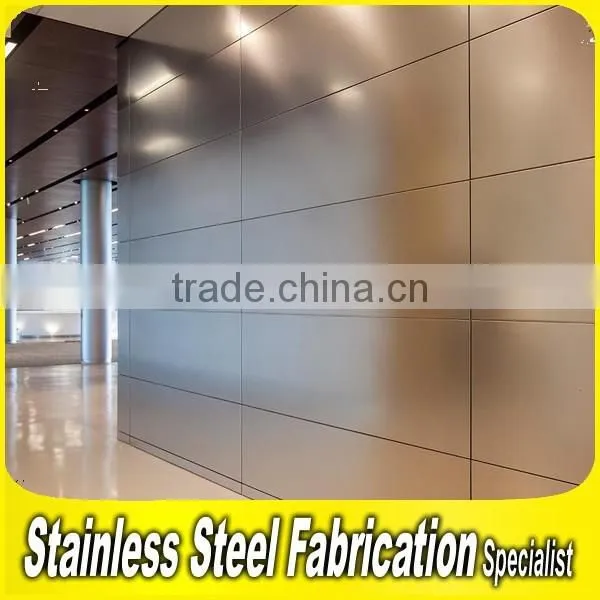 Stainless Steel Fireproof Waterproof Factory Partition Wall Panels photo-6