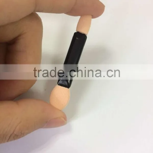 Hot Sale Makeup Mini Powder Sponge Brush Double End Eyeshadow Brush photo-3