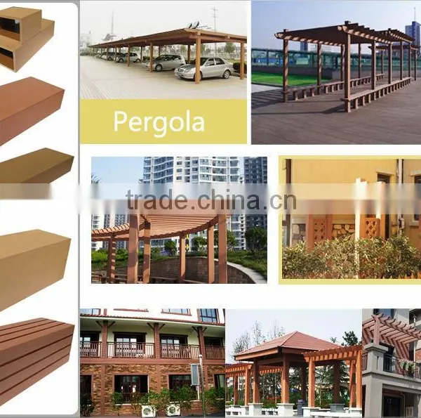 WPC Wood Composite Outdoor Wpc Handrail Column photo-2