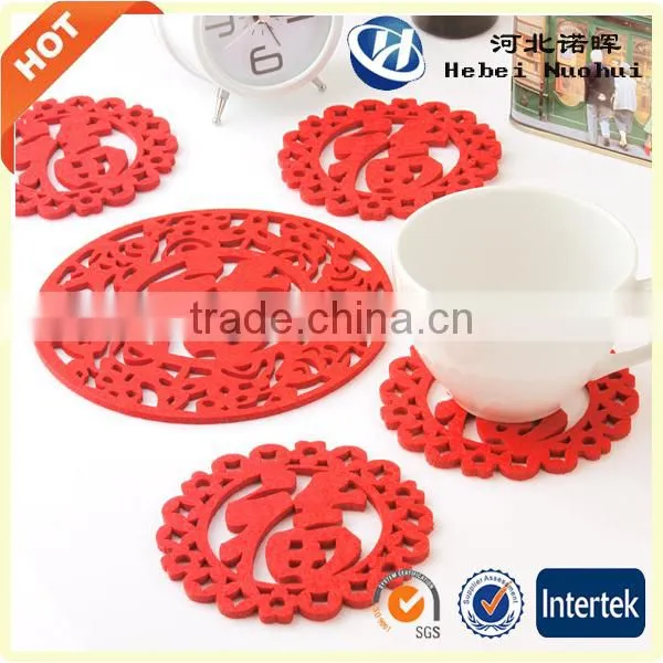 Professional Factory Supply Felt Coaster photo-5
