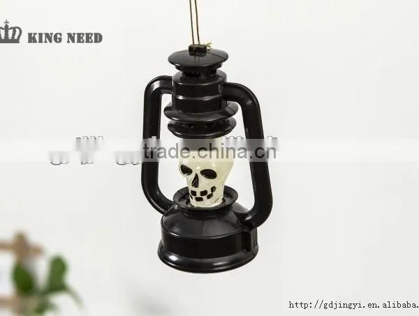 Plastic Led Warmwhite Lighting Small Lantern Halloween Decorations photo-6