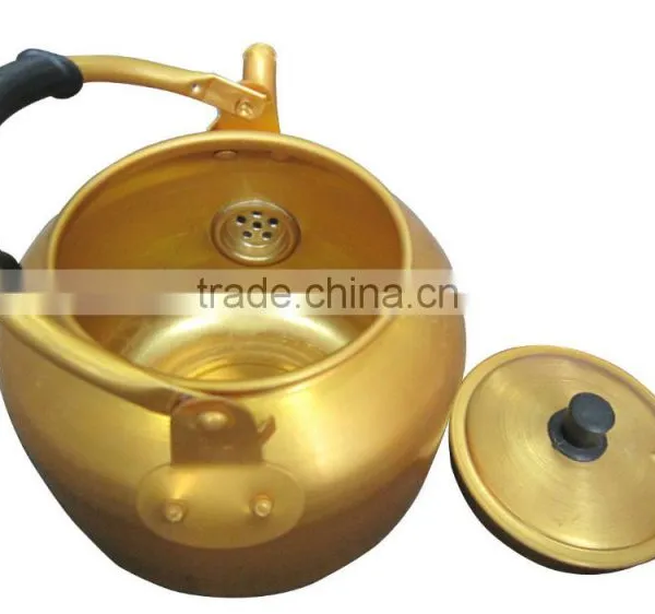 1.0L-10L Hot Aluminum Yellow Kettle With Inserted Spout for Sales photo-4