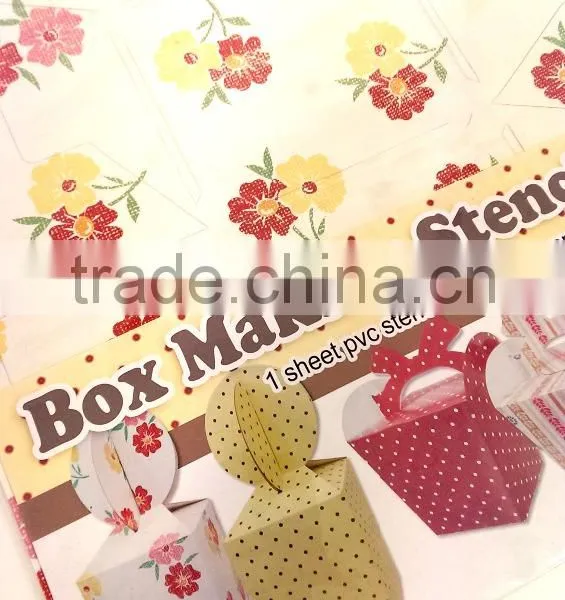 DIY Box Making Stencil Kit, Gift Box Stencil Kit, Paper Box Maker photo-2