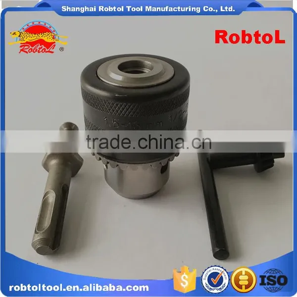 1.5-13mm 1/2-20UNF Set Spanner Drill Chuck Clamp Mini Electric Keyless Keytype Keyed Self Tighten Light Heavy Duty photo-4