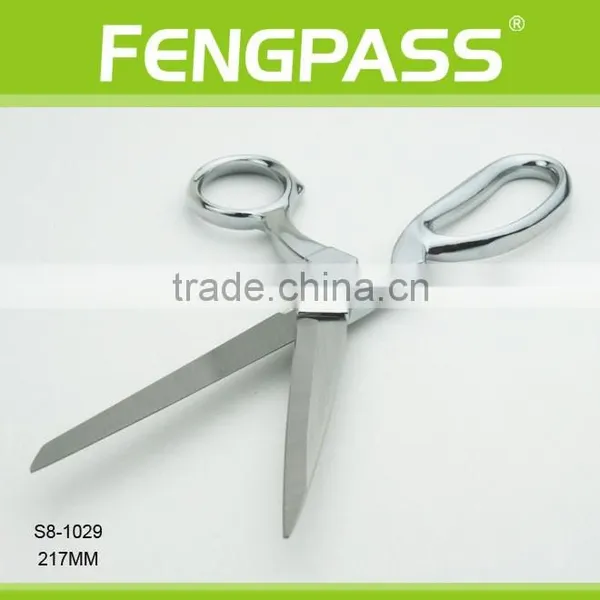S8-1029 21.7CM Stainless Steel Blades With Zinc Alloy Handle Pink Scissors photo-4
