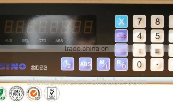 Digital Readout (DRO) With 1axis, SINO DRO, SINO Digital Readout, SDS3-1, for Lathe, Drilling, Milling, Grinding, Boring Machine photo-2
