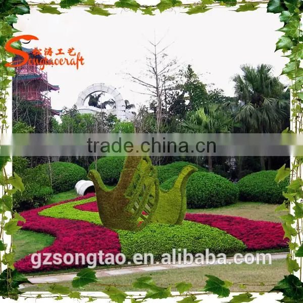 Factory Price Artificial Plant Statue New Design Artificial Animal Garden Grass Statue photo-5