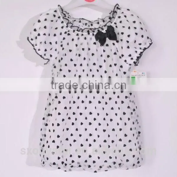 Export Surplus Stock Garments Girls Clothes Kid's Summer Wear T-shirts
