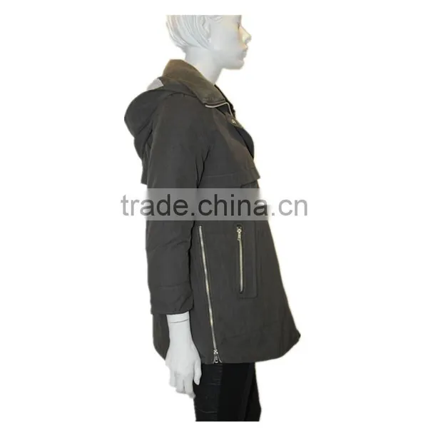 2014 2015 New Design Women Fox Fur Parka Coat photo-2