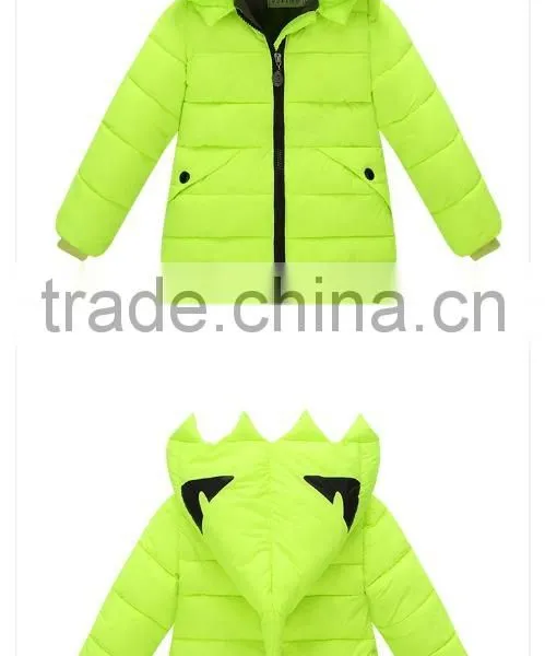 2017 Latest OEM Cheap Custom Boys Child Winter Outdoor Waterproof Quilted Kids Jackets photo-3