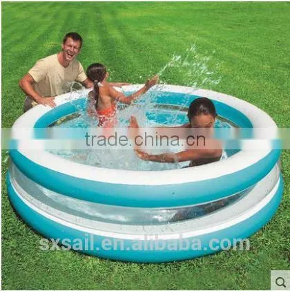 INTEX Children's Inflatable Transparent Pool photo-3