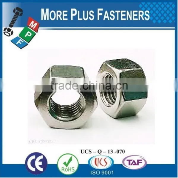 Made in Taiwan Heavy Hex Structural Black Phosphate Zinc Finish Hex Nut photo-3