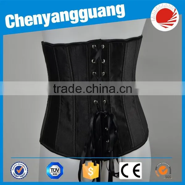 Good Quality 9 Bone Double Stitches Rubber Waist Training Corset photo-6