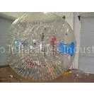 1.0mm TPU Material Transparent Inflatable Grass Zorbing Ball With Soft Cushion
