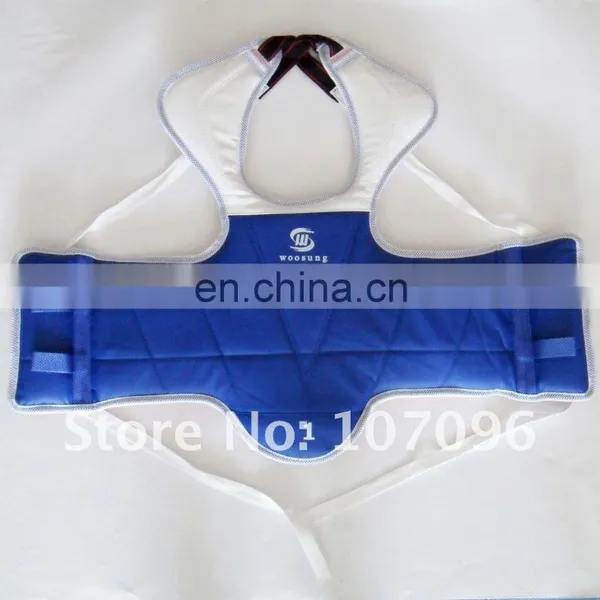 TKD Vest Reversible Colors/ Martial Arts Chest Guard