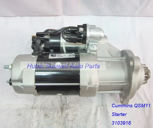 Cummins M11 / QSM11 Engine Starter 3103916, 3102920, 3103305