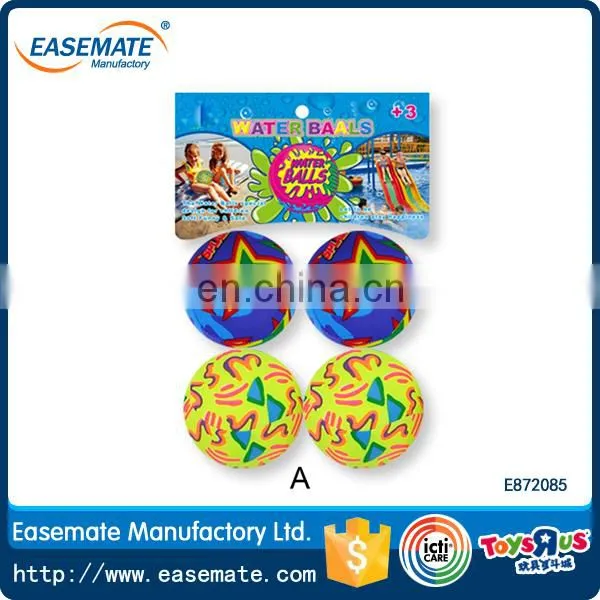 Outdoor Fun & Sports Summer Colorful Beach Water Pool Funny Kid Soft Ball Game Toy