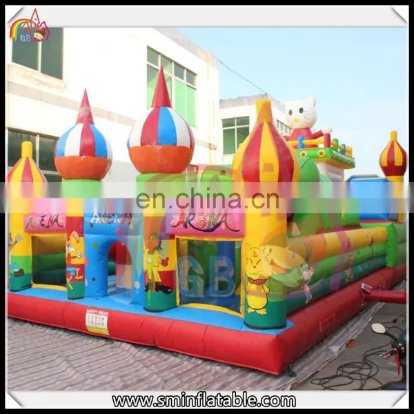 Entertainment Venues Inflatable Playground , Giant Inflatable Playgrounds , Inflatable Playground on Sale photo-2