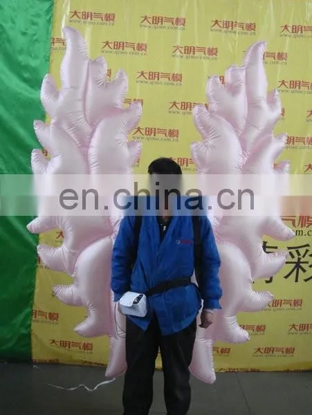 New Style Customized Pink Inflatable Wings Costume for Decoration photo-2