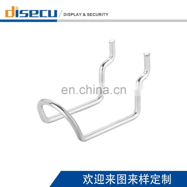 Metal Hanging Hooks/dispaly Double Hooks With Price Tag Holder photo-2