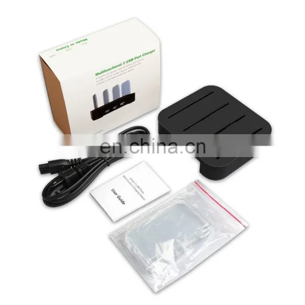 Amazon EU/UK/US/AU/JP Charging Cable Multi Device Charging Station With 3/5 Ports