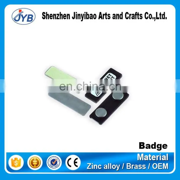Unique Magnetic Sticker Back Side Badge Working Number Creative Name Tag photo-3