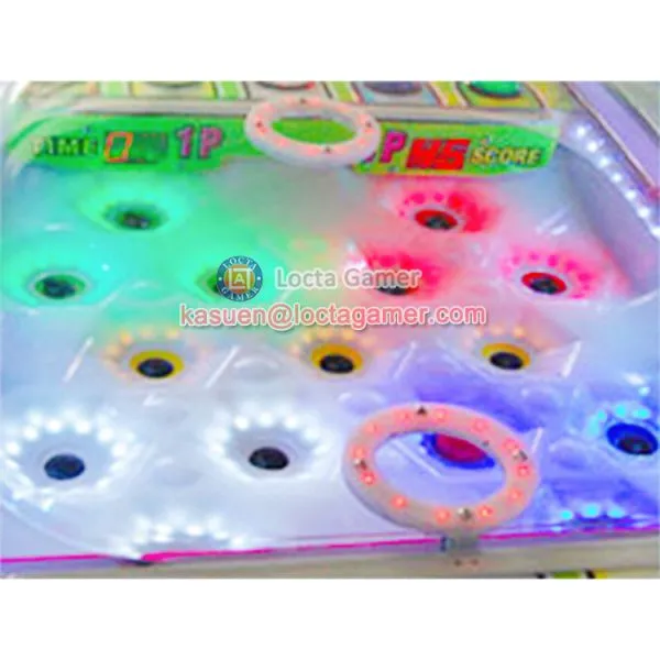 Zhongshan Locta Amusement Redemption Equipment, Magic Pinball for Kids, Fighter Game Machine, Coin Operated, Ball Shooti photo-4