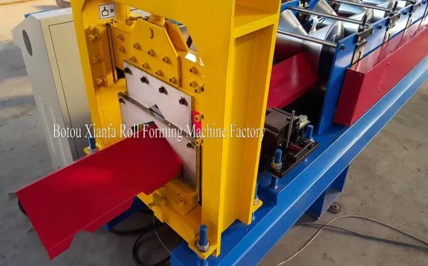 Steel Ridge Cap Roll Forming Machine photo-3