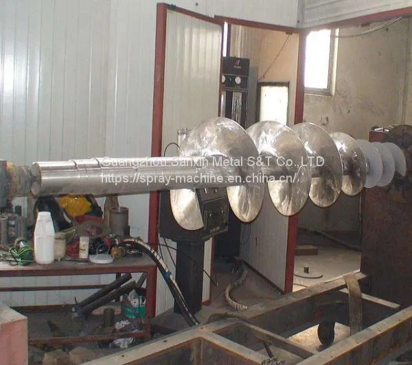 Molybdenum Wire Arc Coating Machine SX600, Screw Coating Equipment , Chinese Supplier 1.6~3.2mm Zinc Aluminum Copper Arc Wire Spray Machine photo-3