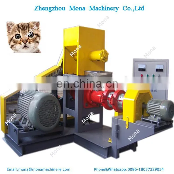 Small Scale Floating Fish Feed Making /extruding /puffing Machine photo-6