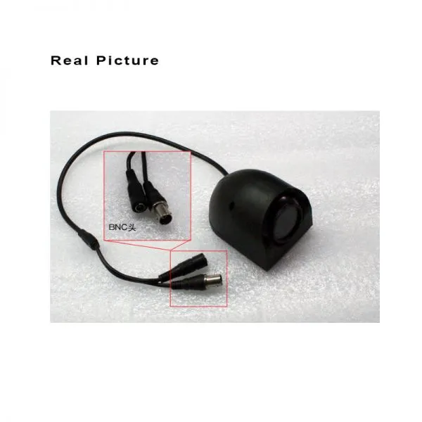 Auto Black White Chrome Silver Anti Fog 700tvl Rear View Car Parking Backup Camera Front Side View Hidden Car Camera photo-3