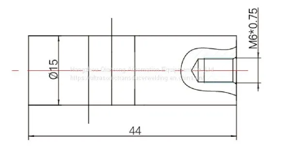 150W 60 Khz Ultrasonic Transducer For Contactless Card Copper Embedding 2pcs Ceramic Discs photo-2
