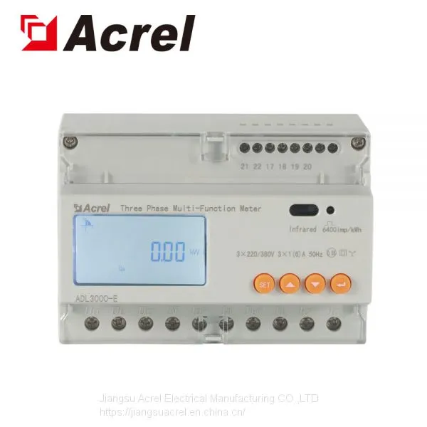Acrel ADL3000-E Smart Electricity Meter / Din Rail Eneryg Meter/ Solar Power Meter photo-2
